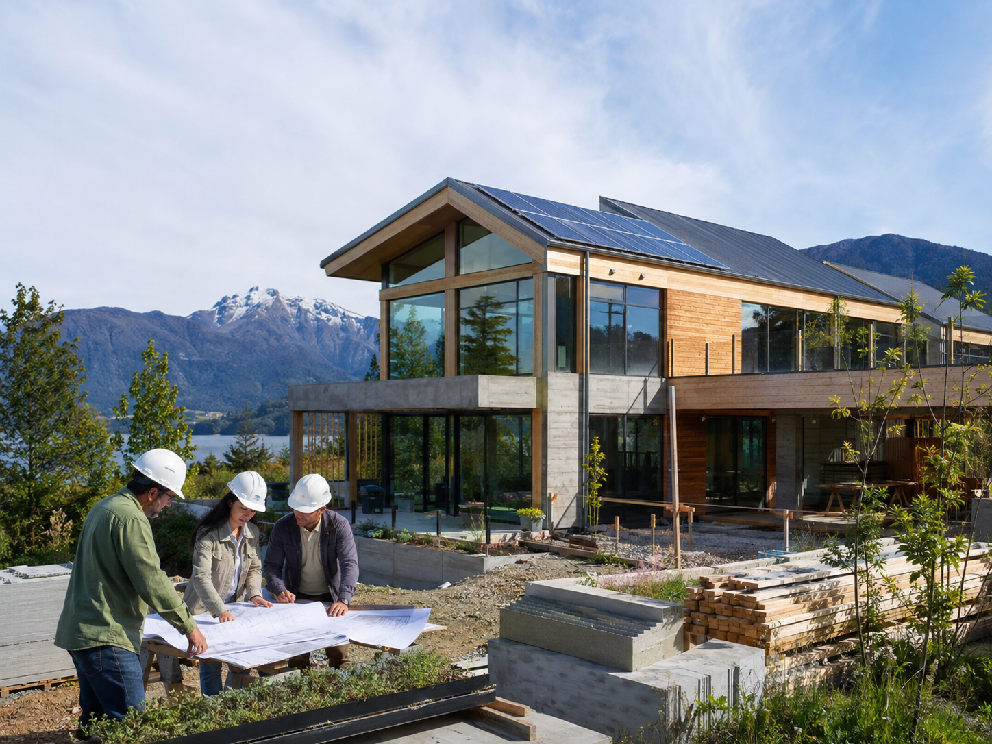 Construcción sustentable y planificación técnica